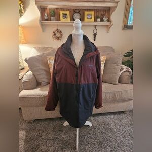 Mens Columbia Sportswear Interchange Jacket Size Largr